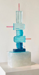 Load image into Gallery viewer, Ice Sculpture Aqua Suspended Melt
