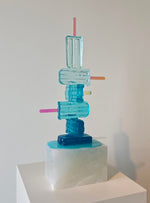 Load image into Gallery viewer, Ice Sculpture Aqua Suspended Melt
