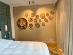 Load image into Gallery viewer, SOLD 60  Bedroom flowers on the wall
