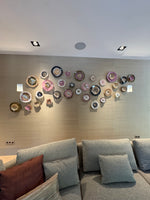 Load image into Gallery viewer, SOLD 70  Living room  flowers on the wall
