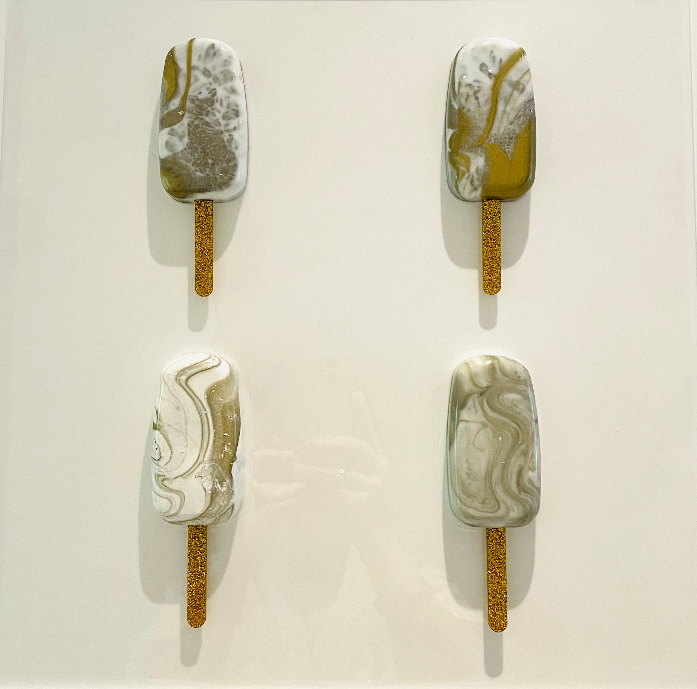 Marmble LIGHT GOLD ICE creams