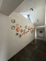 Load image into Gallery viewer, SOLD 60 Terra flowers on the wall
