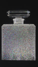 Load and play video in Gallery viewer, Silver Big Perfume bottle.mp4
