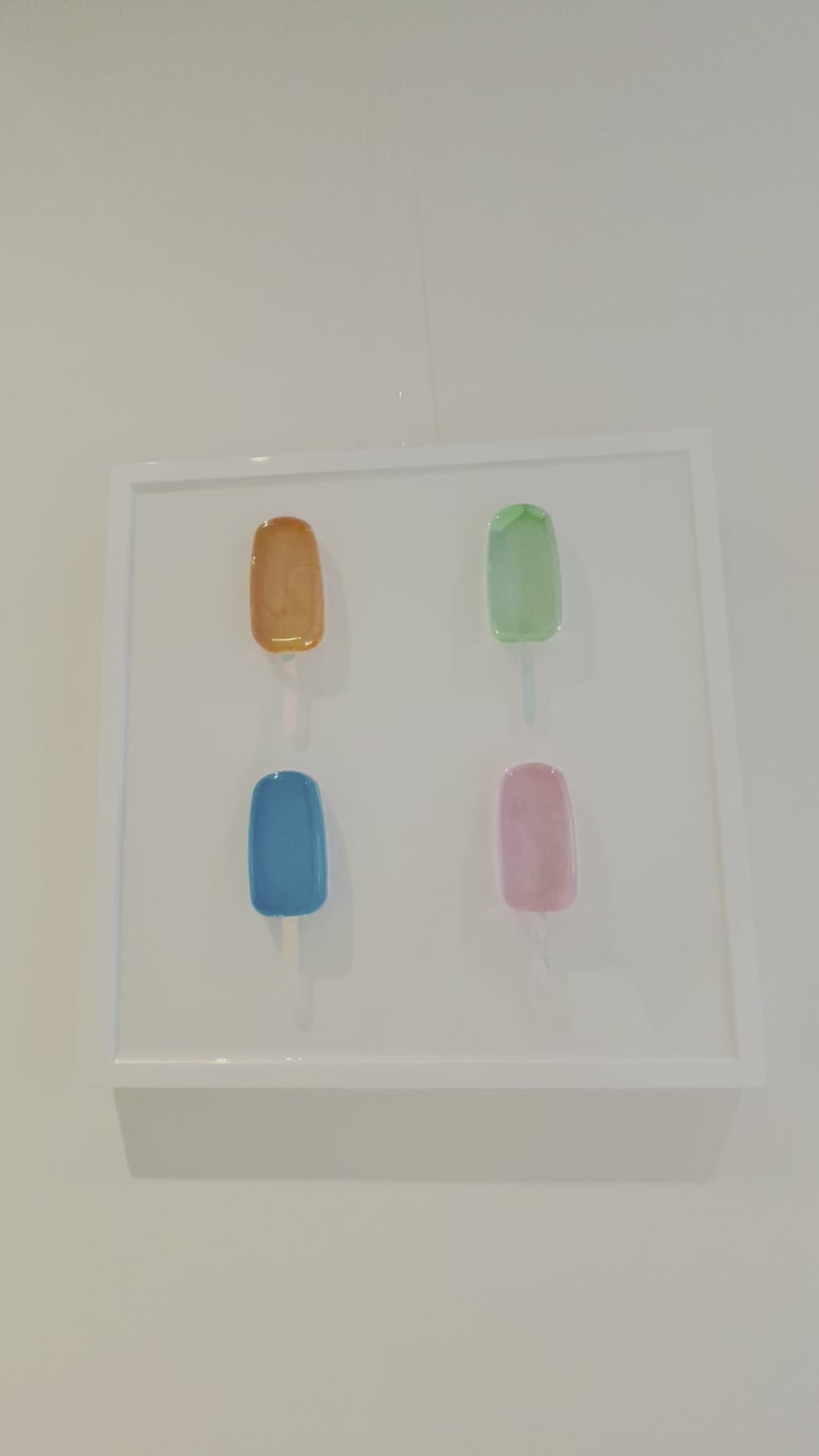 Transparant ICE creams Orange