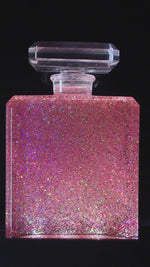 Load and play video in Gallery viewer, Blush Haze Holografic Perfume Bottle
