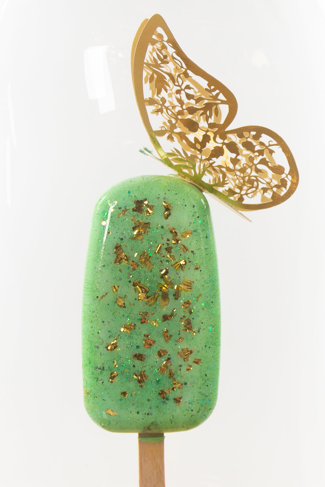 Pistachio & Gold Ice Cream