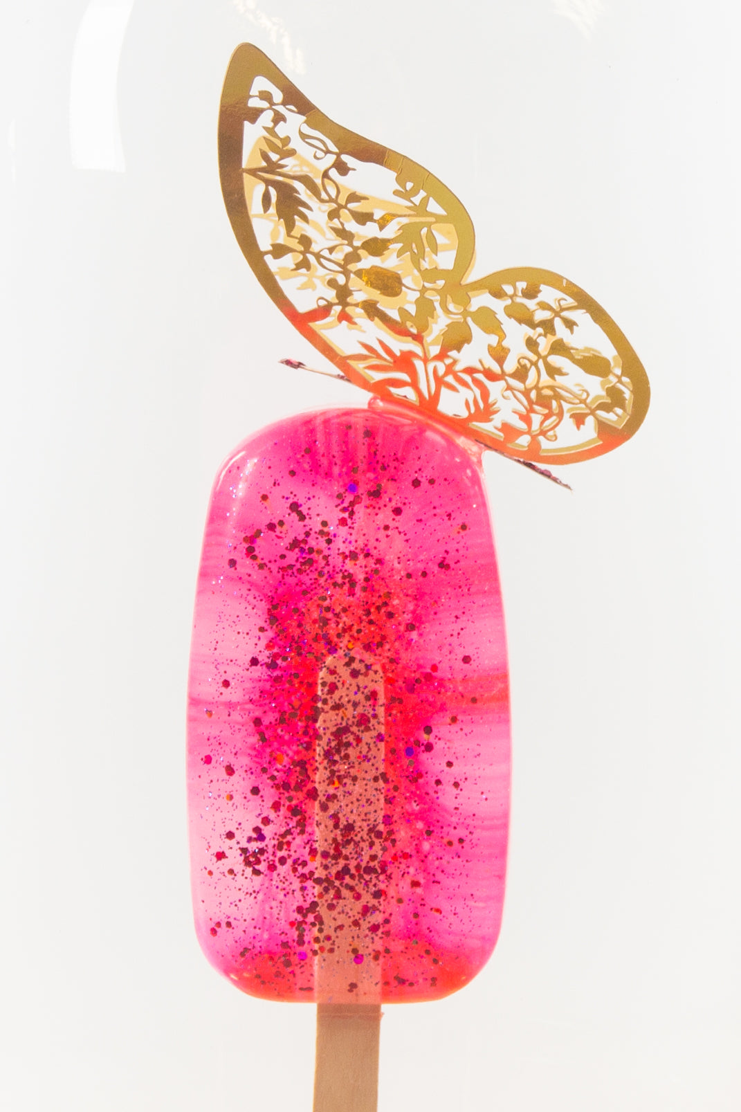 Double Strawberry & Glitter Ice Cream