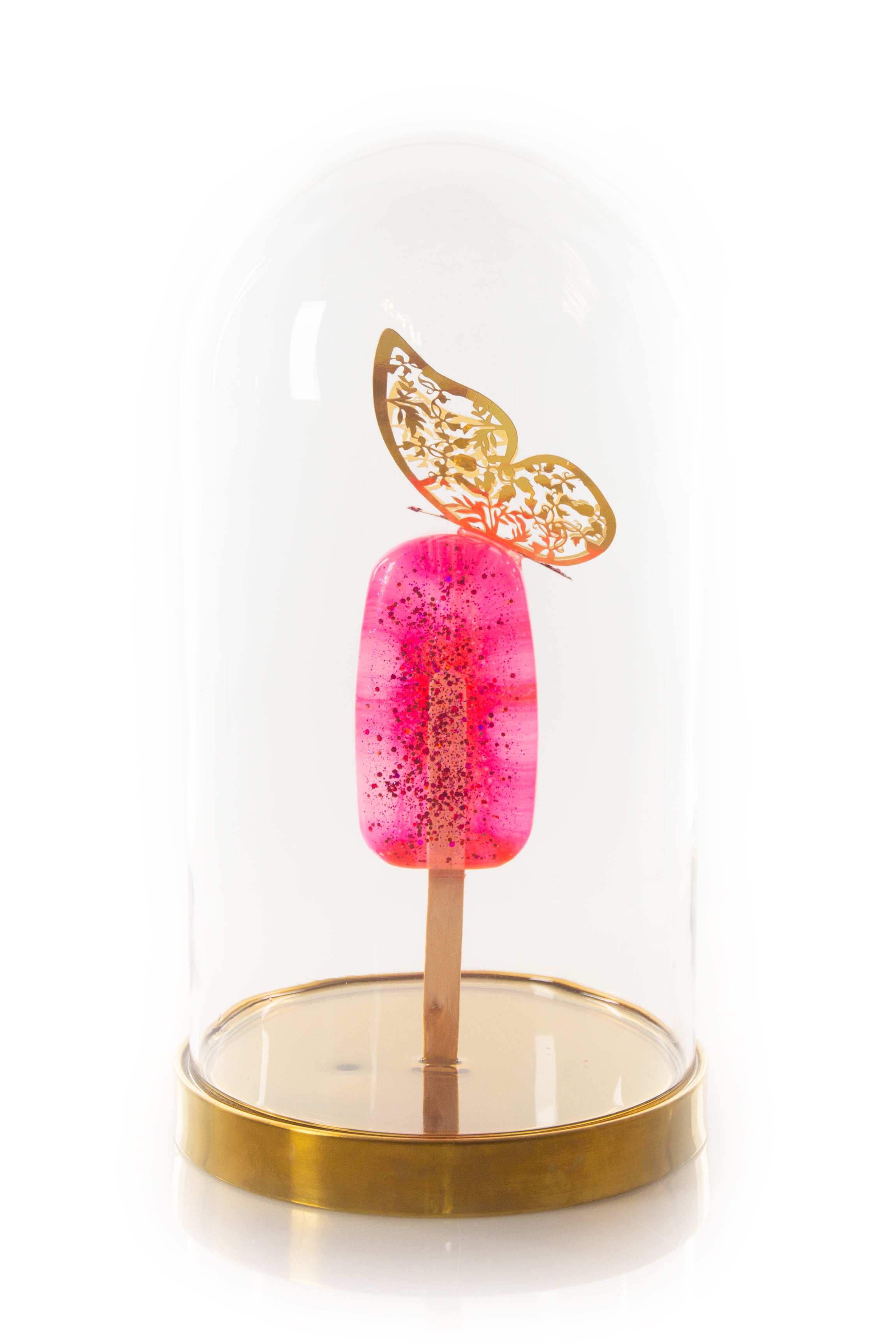 Double Strawberry & Glitter Ice Cream