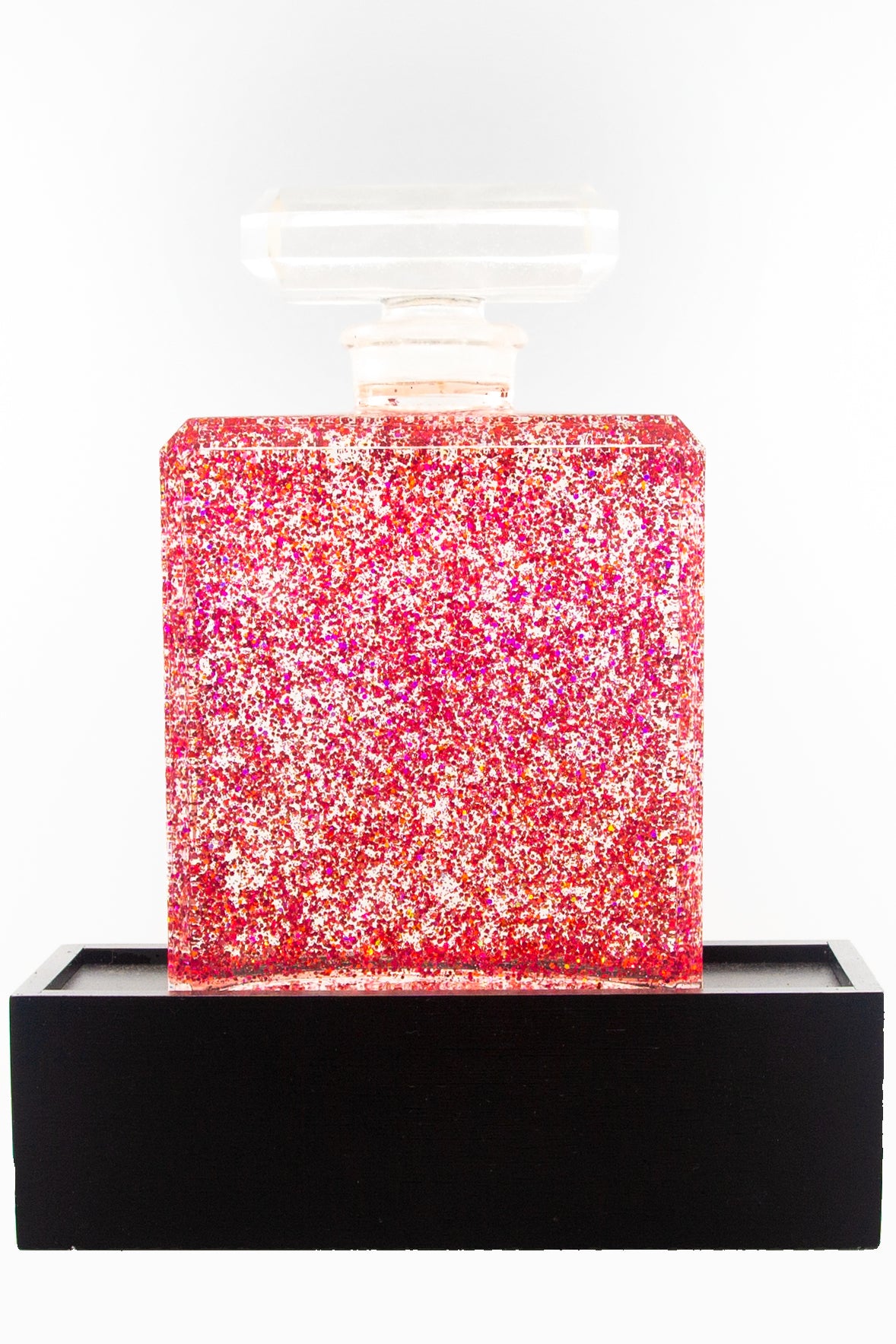 Cherry Red Holografic Perfume Bottle
