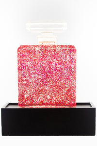 Cherry Red Holografic Perfume Bottle