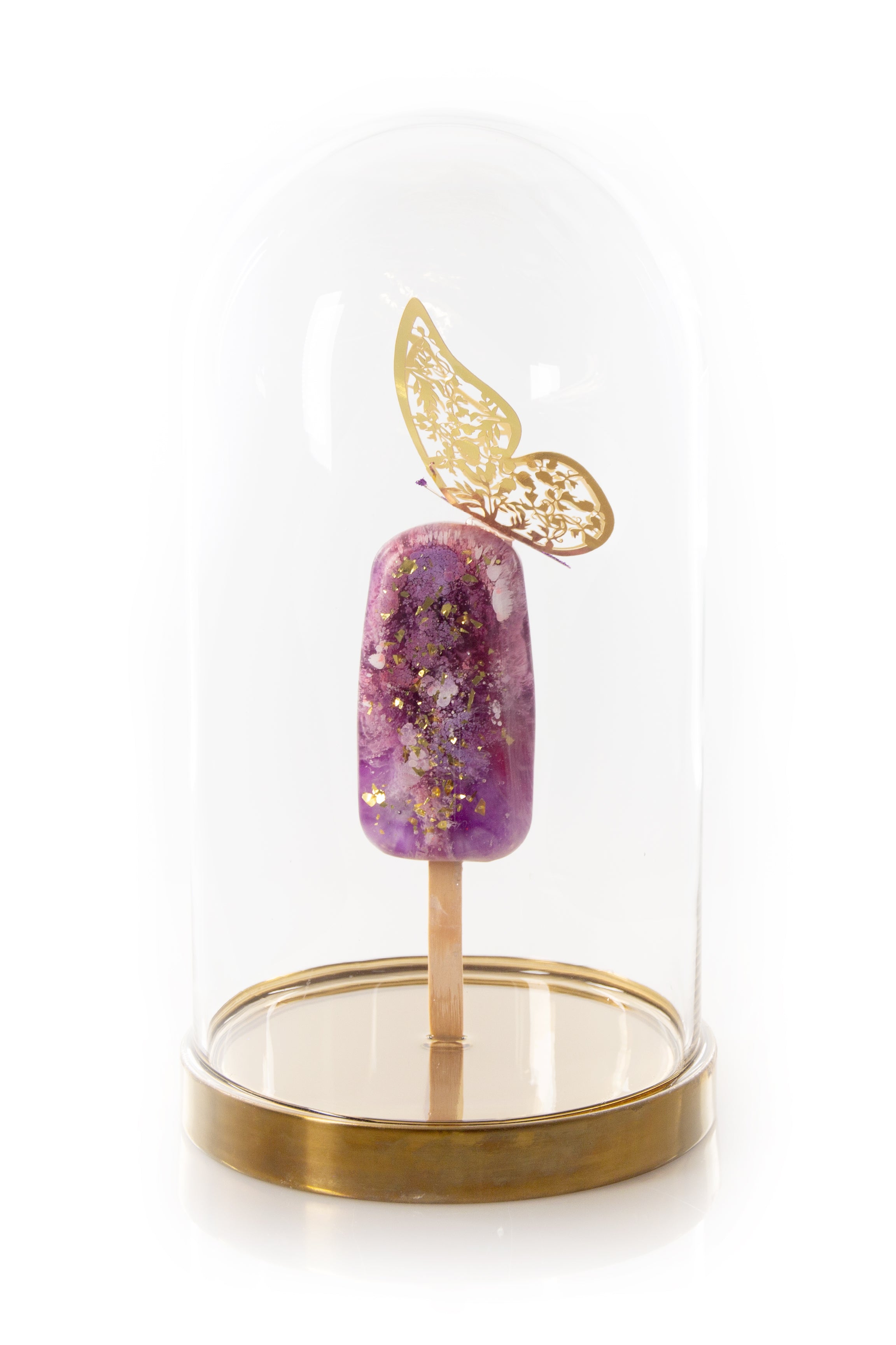 Ube Halaya Purple & Gold Ice Cream