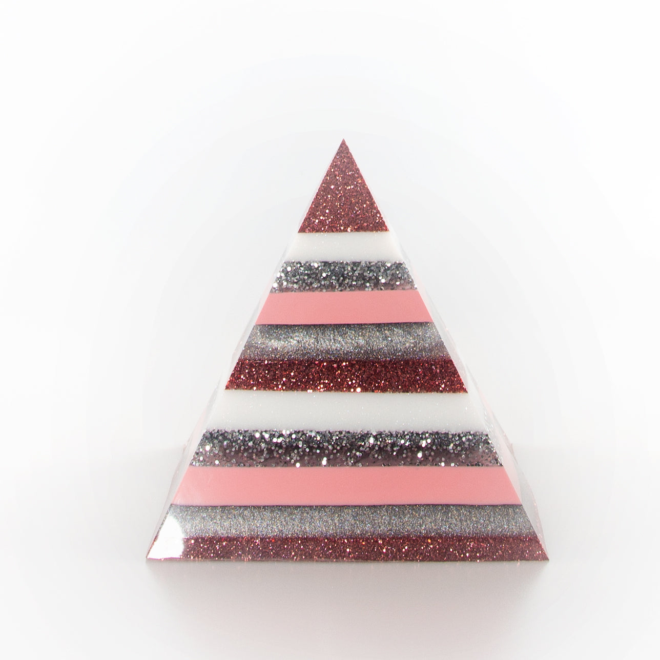 Rose Saffier Pyramid