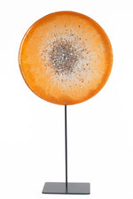 Load image into Gallery viewer, Calabaza Orange &amp; Silver Oriental Mandala
