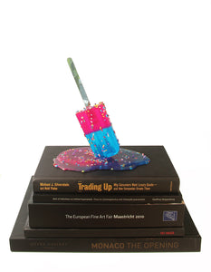 Aqua & Bubblegum Spinkled Melting Pop