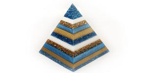 Blue Saffier Pyramid
