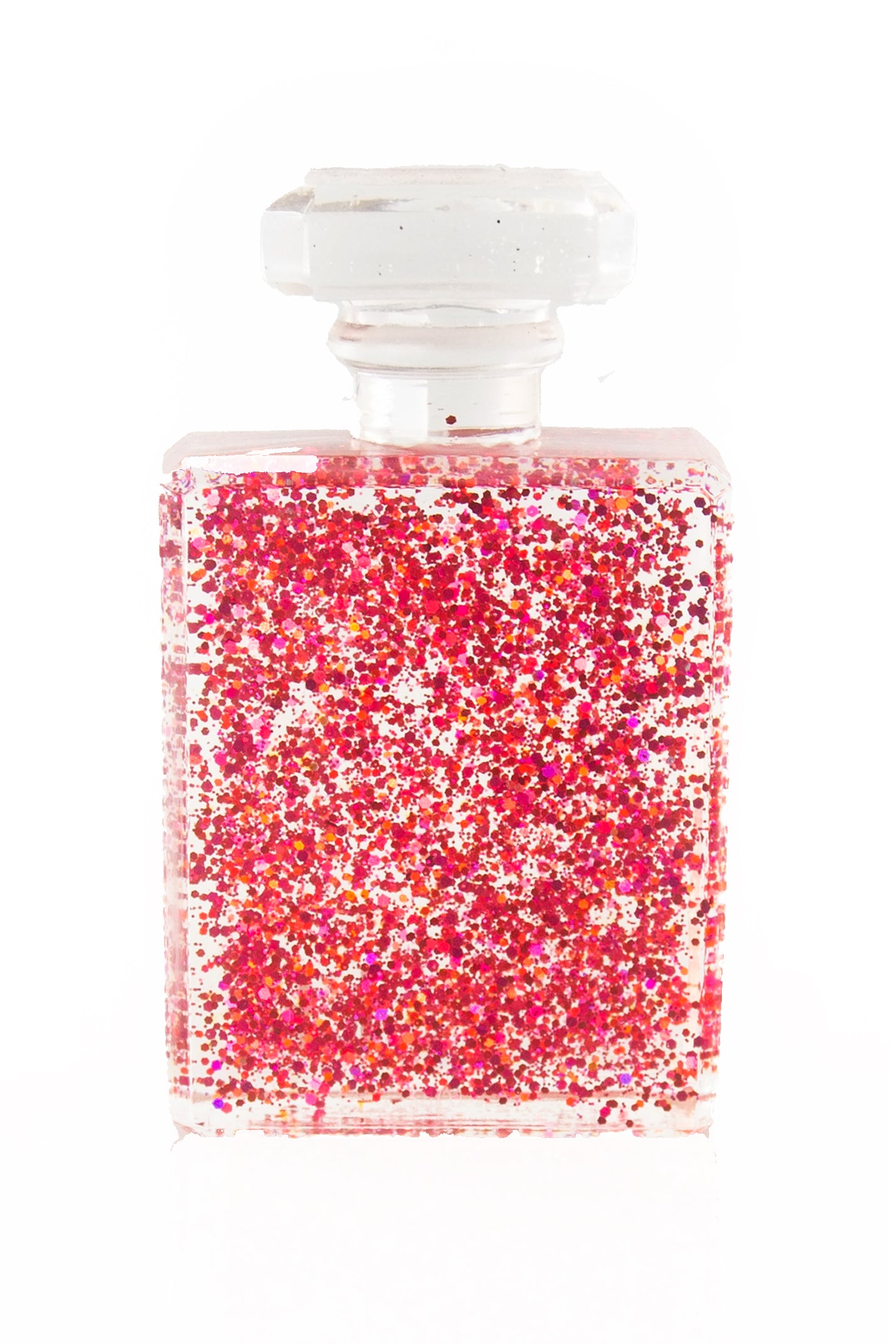 Cherry Red Holographic Small Perfume Bottle