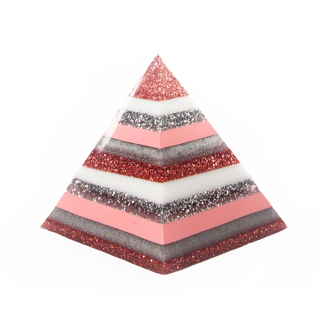 Rose Saffier Pyramid