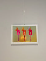 Load image into Gallery viewer, Pink Inkt ICE cream with Butterflies
