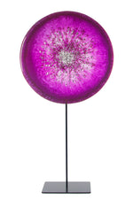Load image into Gallery viewer, Amethyst Purple &amp; Silver Oriental Mandala
